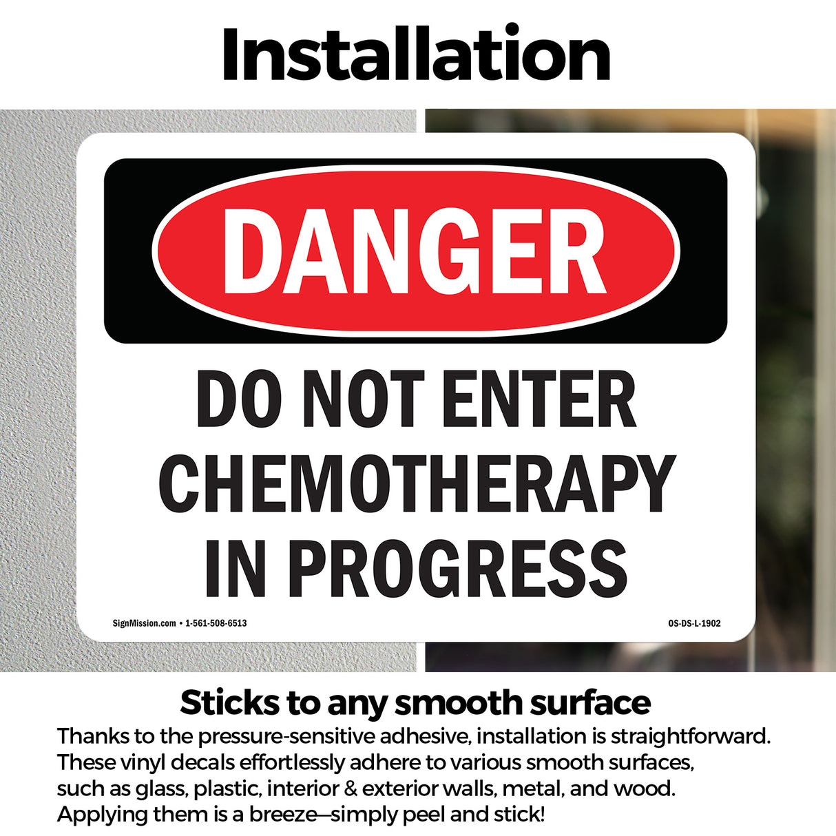 Do Not Enter Chemotherapy In Progress