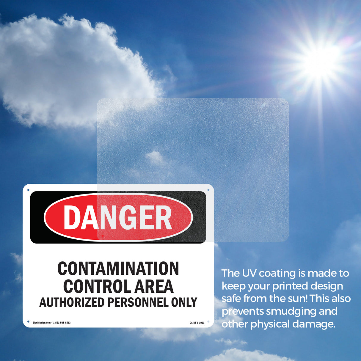 Contamination Control Area Authorized