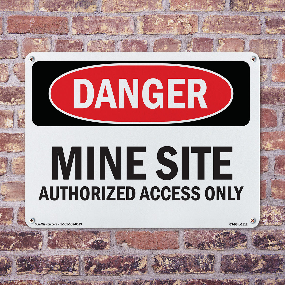 Mine Site Authorized Access Only