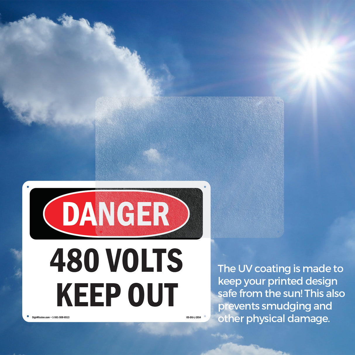 480 Volts Keep Out