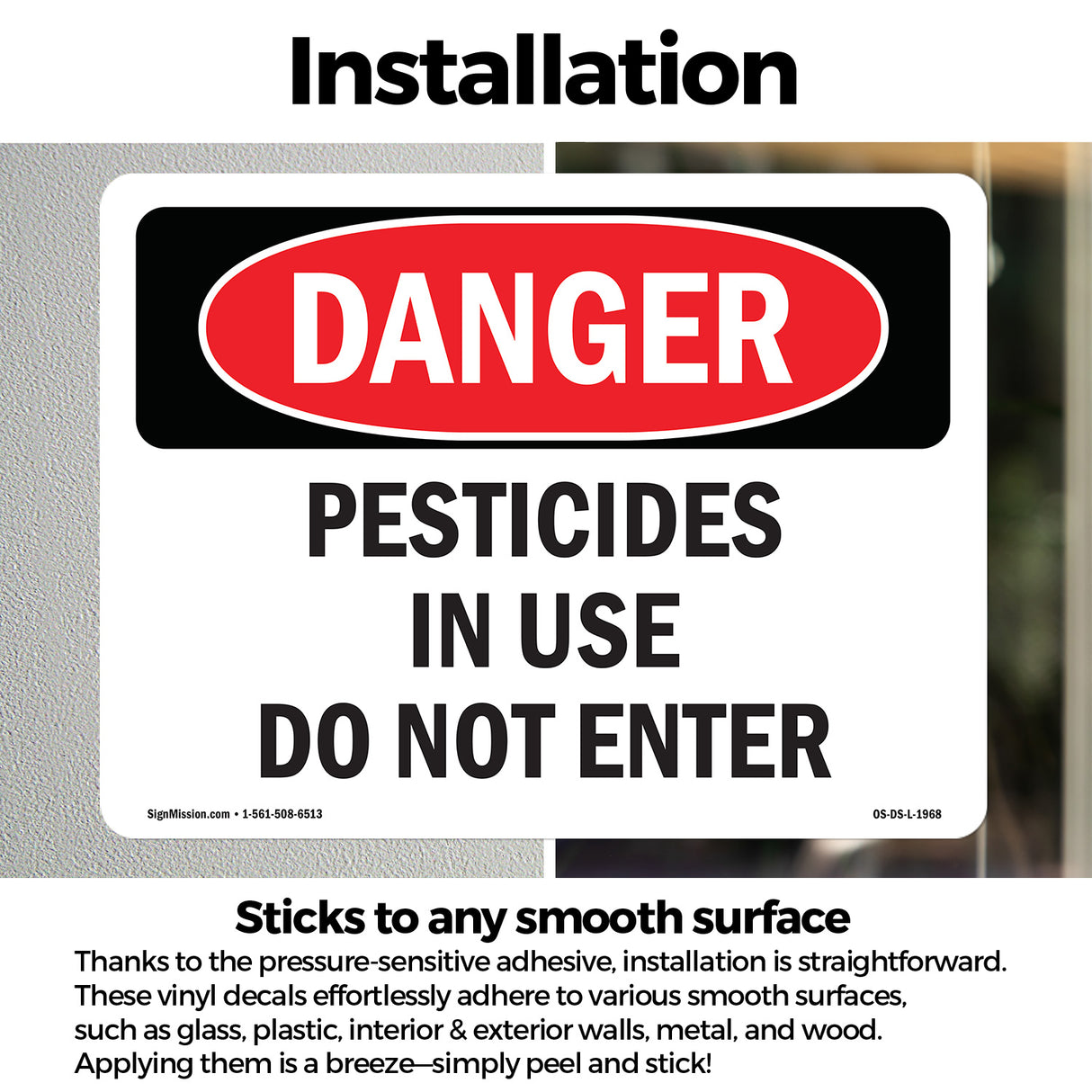Pesticides In Use Do Not Enter
