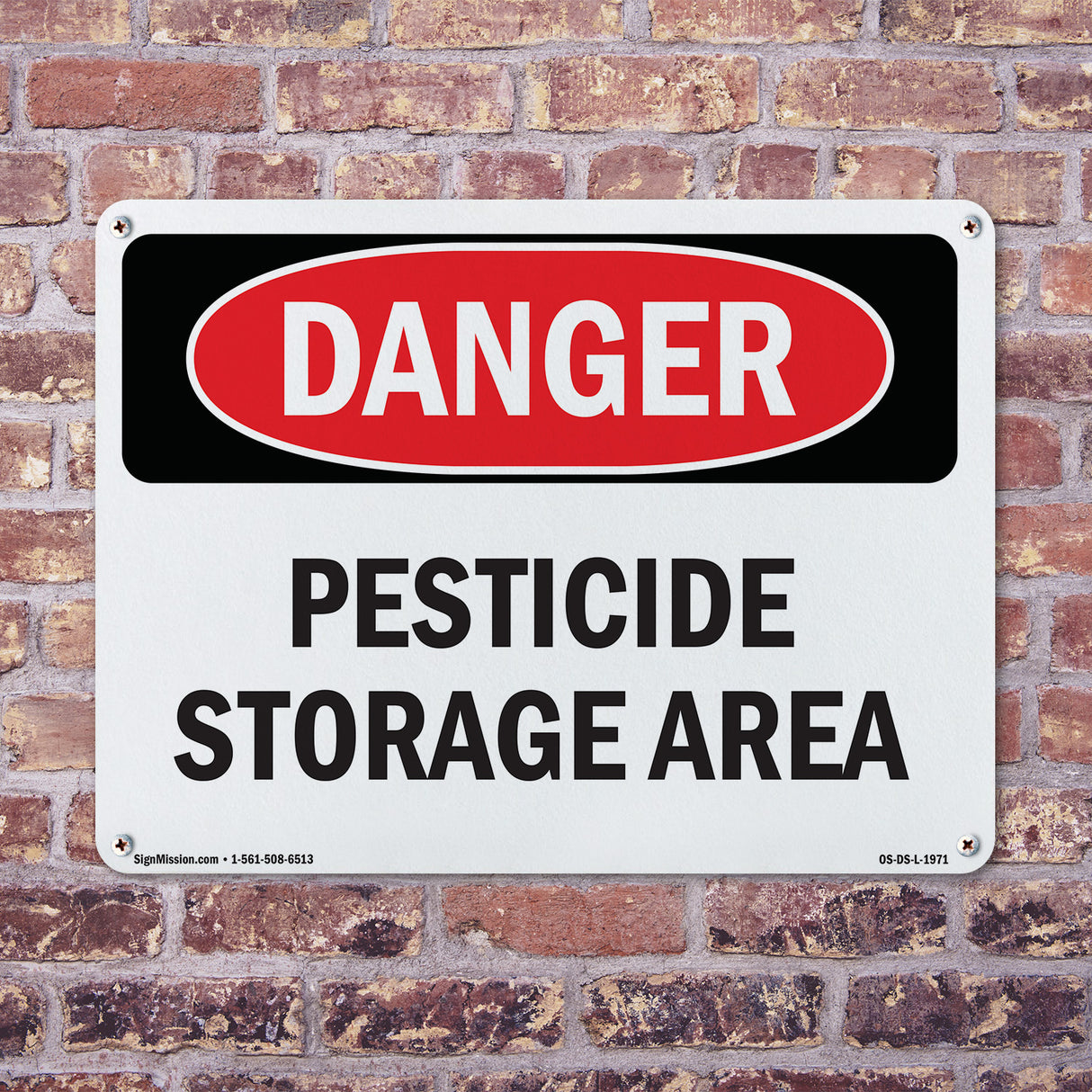 Pesticide Storage Area