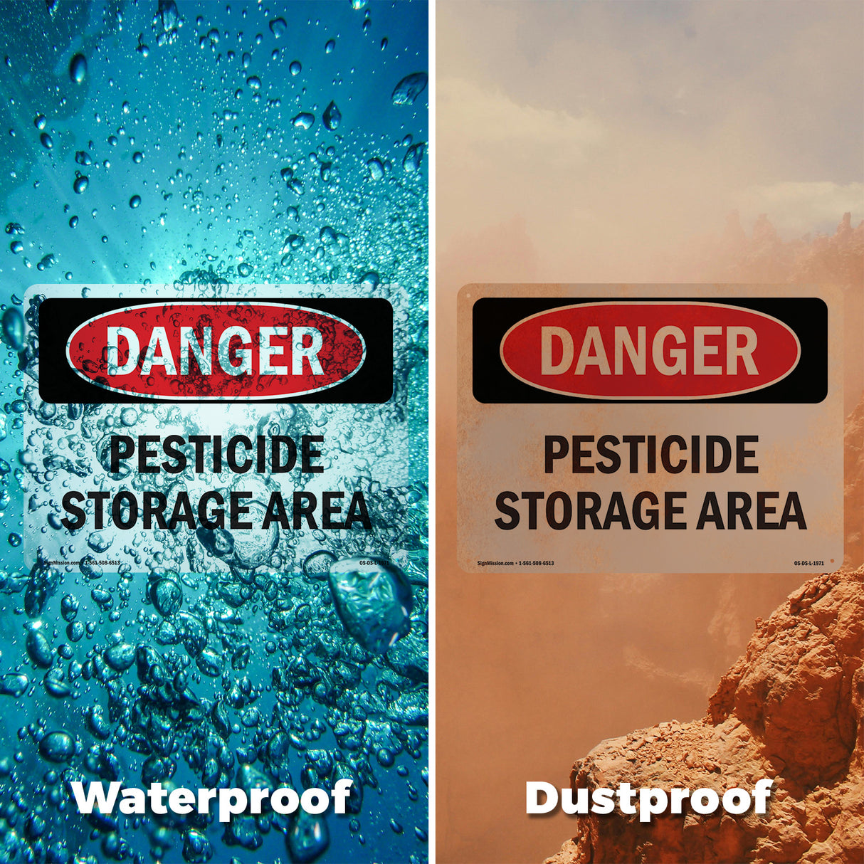 Pesticide Storage Area