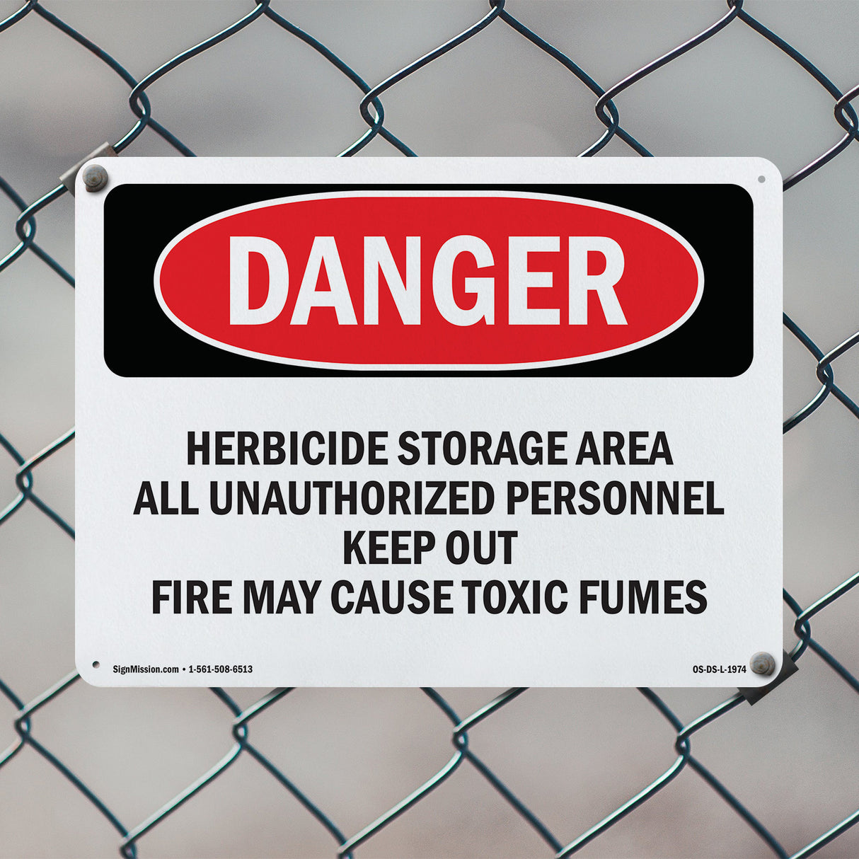 Herbicide Storage Area All Unauthorized