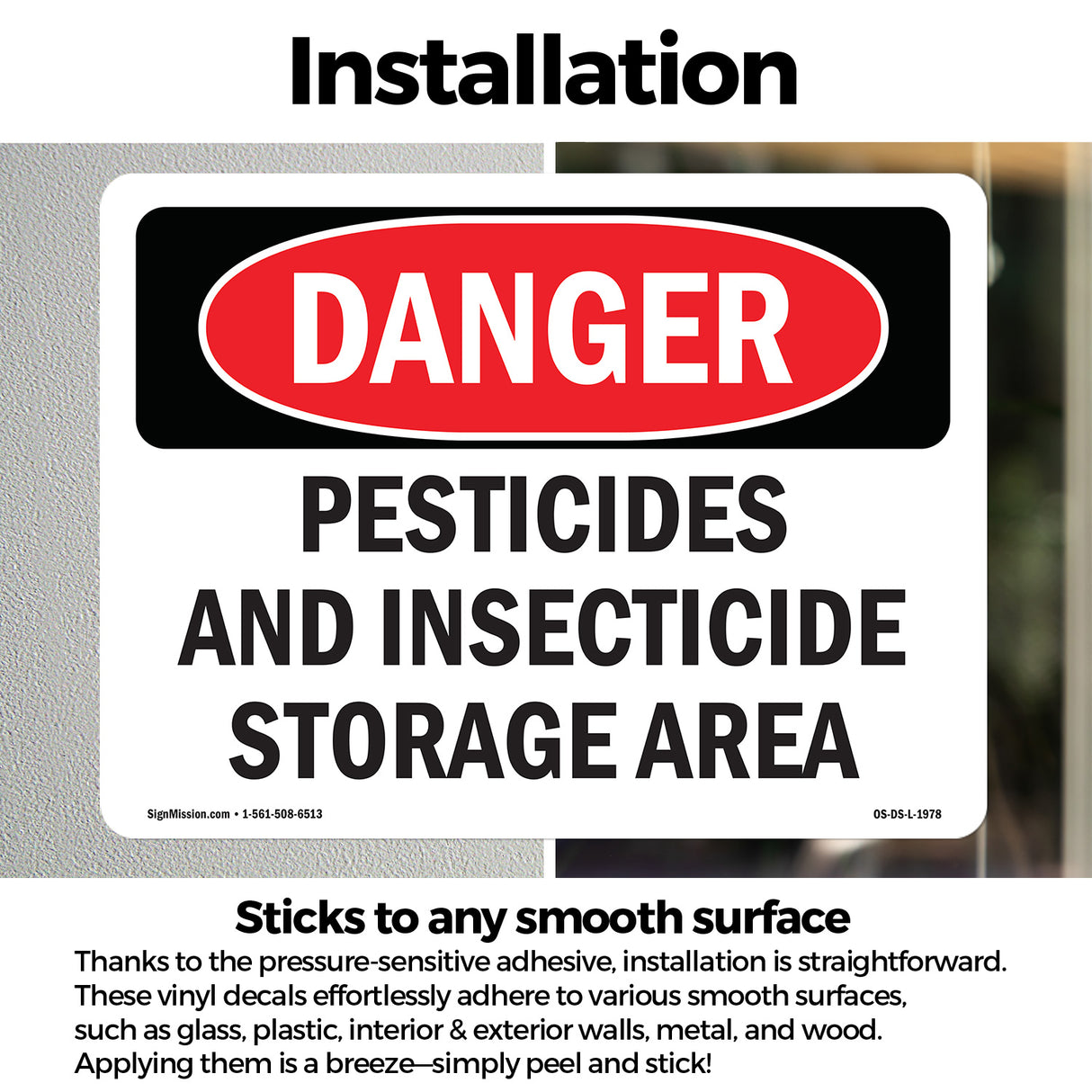 Pesticides And Insecticide Storage Area