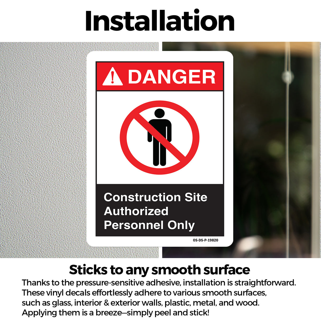 Construction Site Authorized Personnel Only