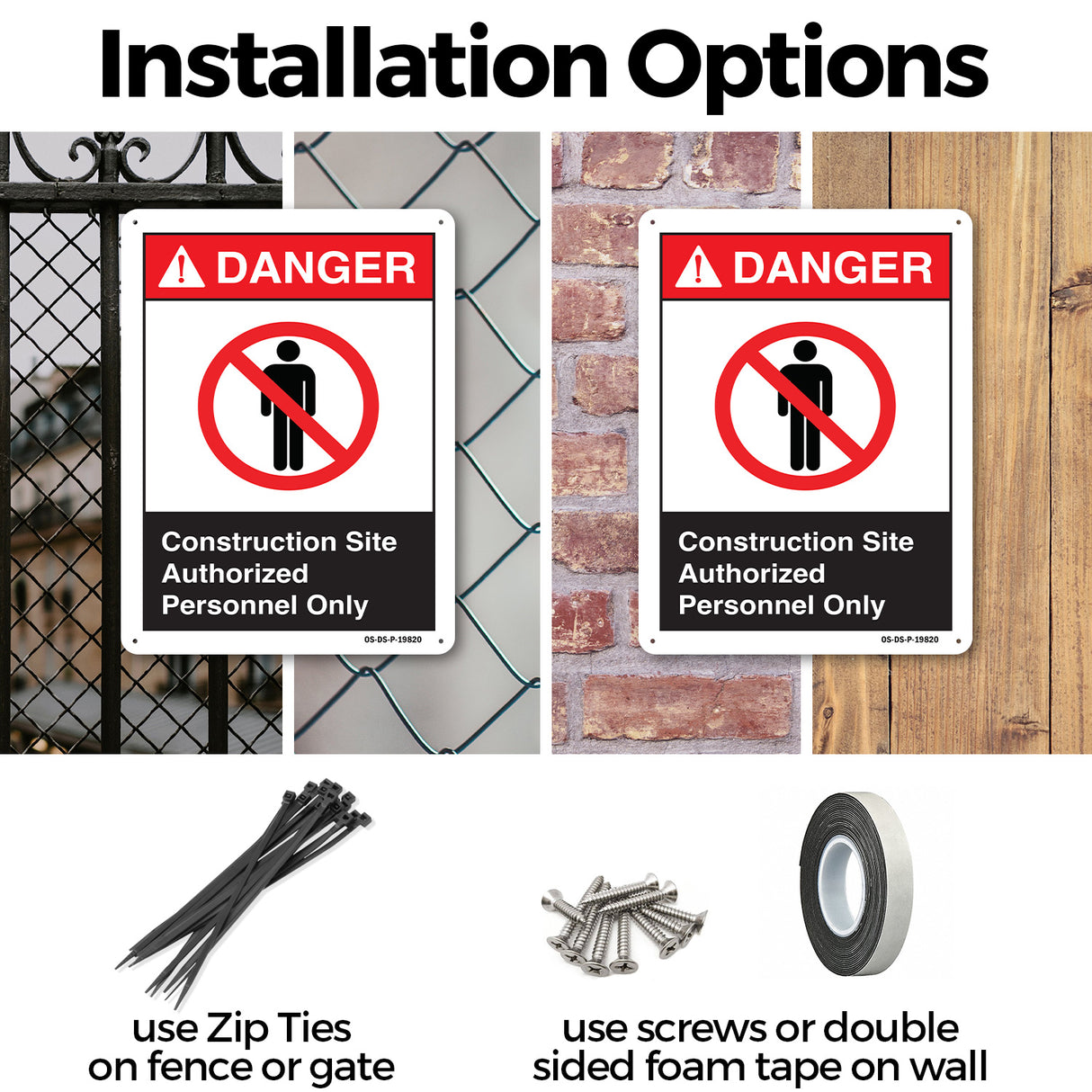 Construction Site Authorized Personnel Only