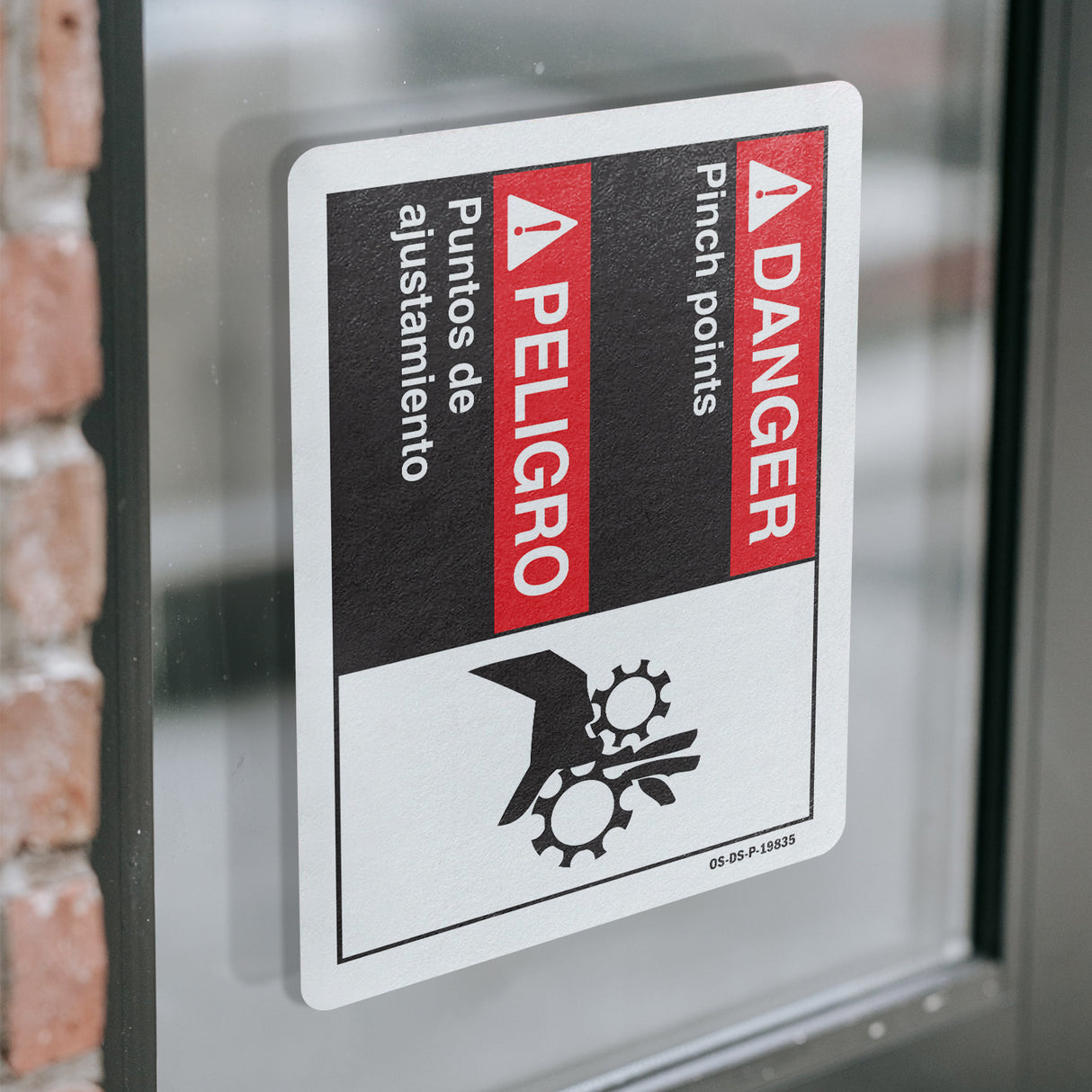 Danger Pinch Points (Bilingual Spanish)