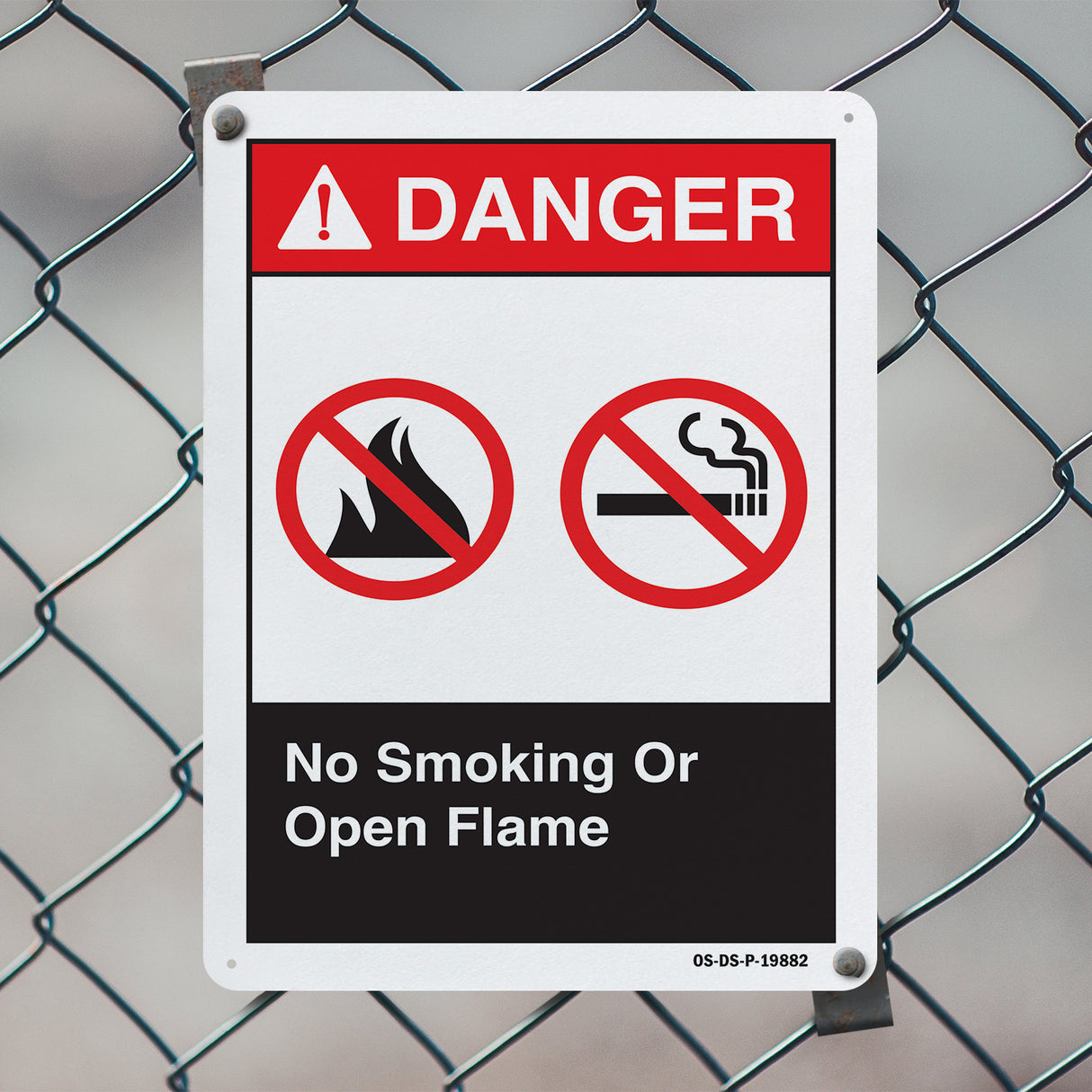 No Smoking or Open Flame