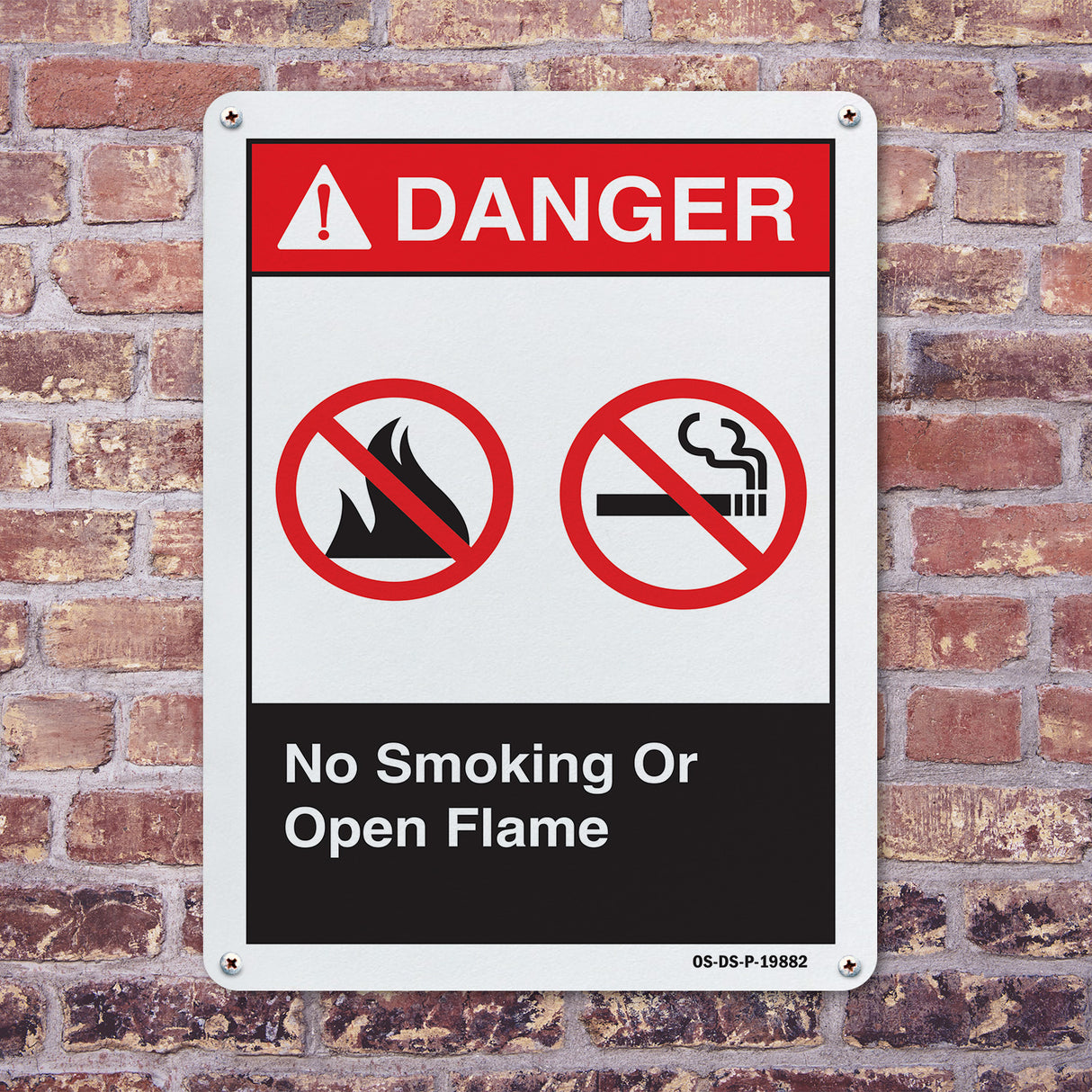 No Smoking or Open Flame