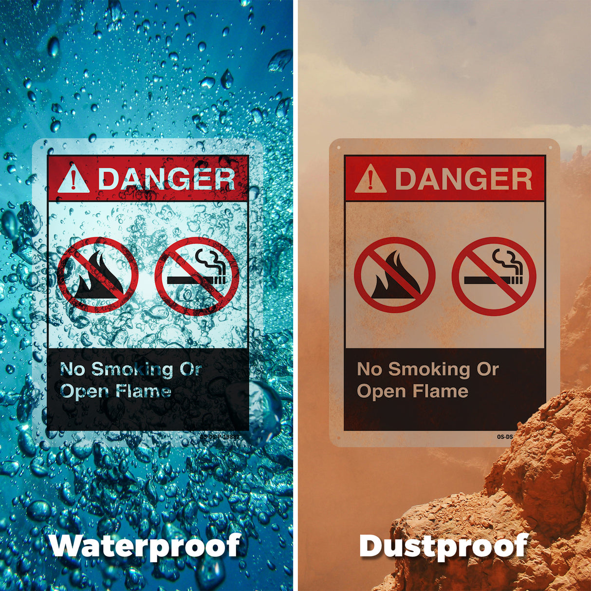 No Smoking or Open Flame