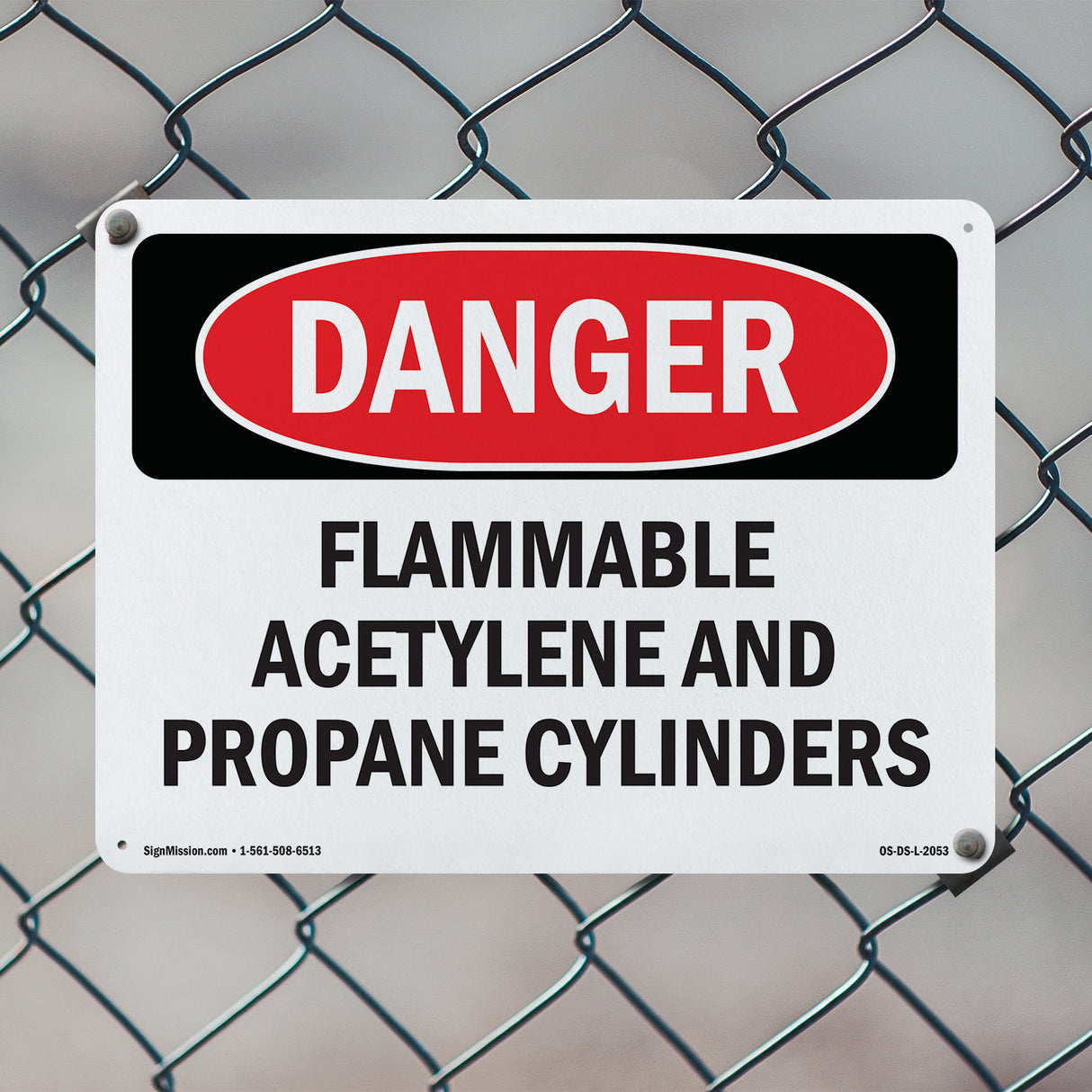 Flammable ACETYLENE And Propane Cylinders