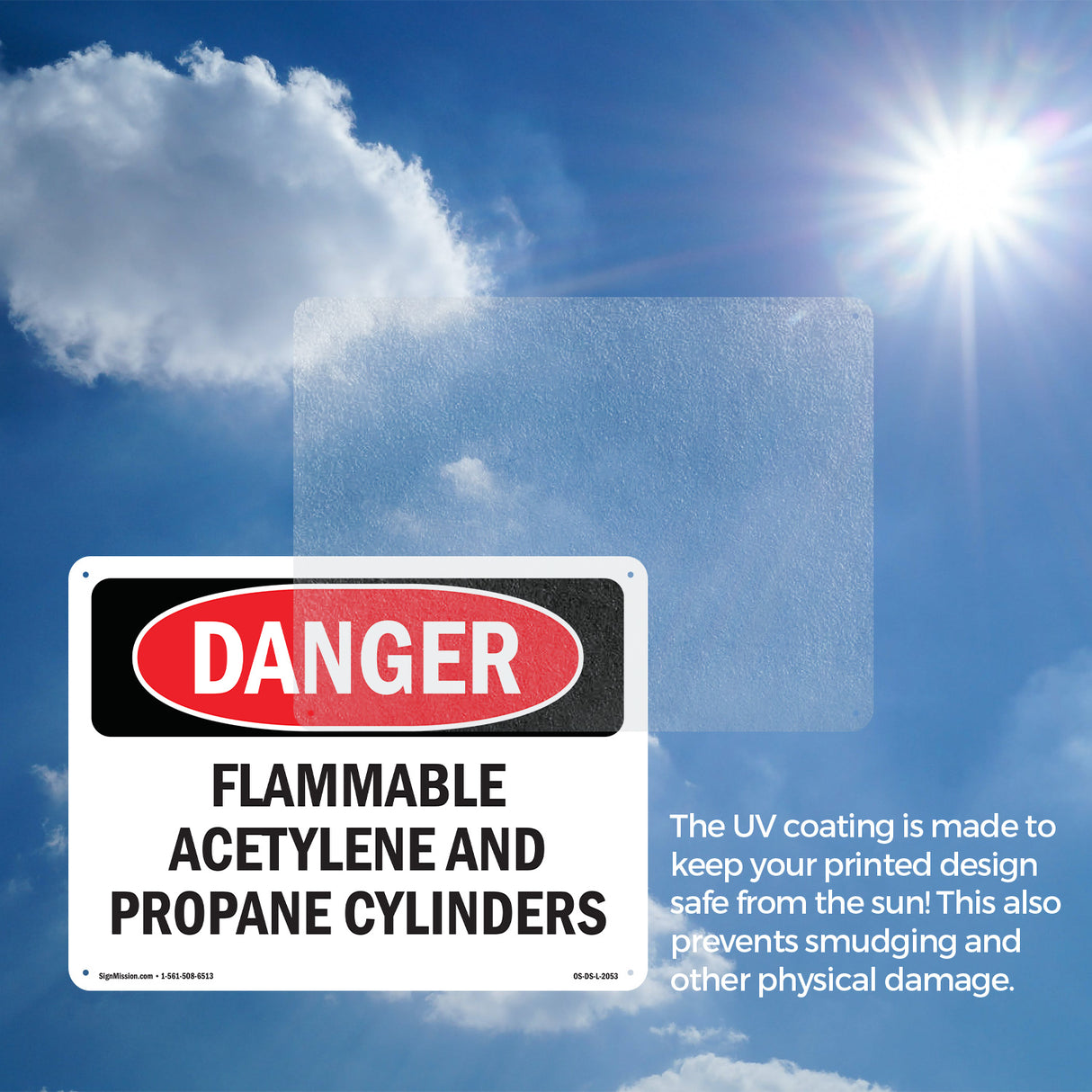 Flammable ACETYLENE And Propane Cylinders