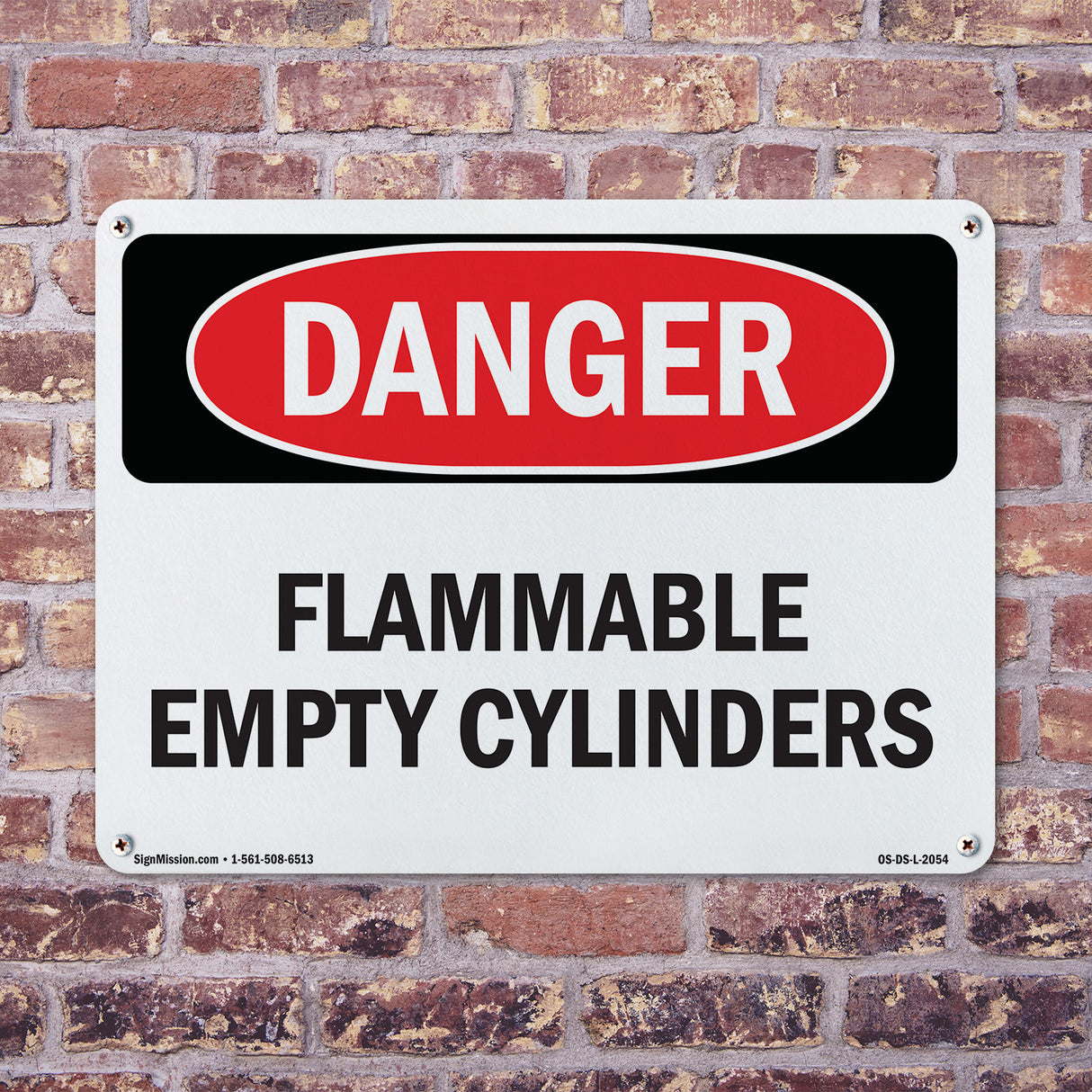 Flammable Empty Cylinders