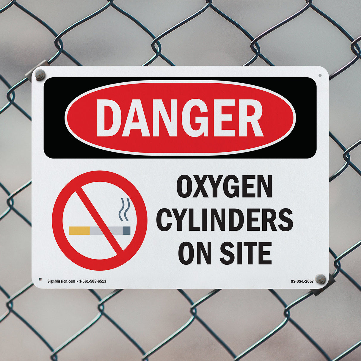 Oxygen Cylinders On Site