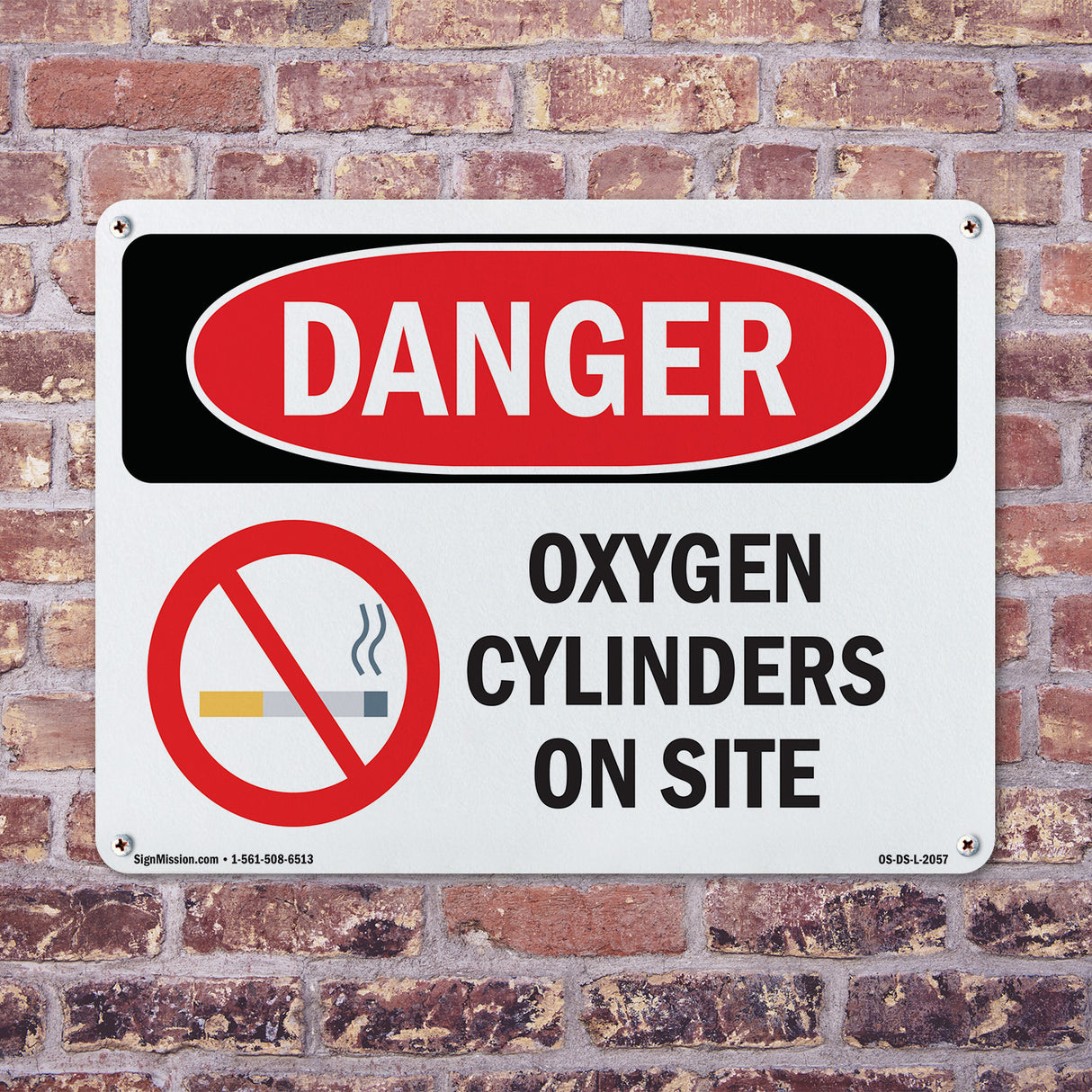 Oxygen Cylinders On Site