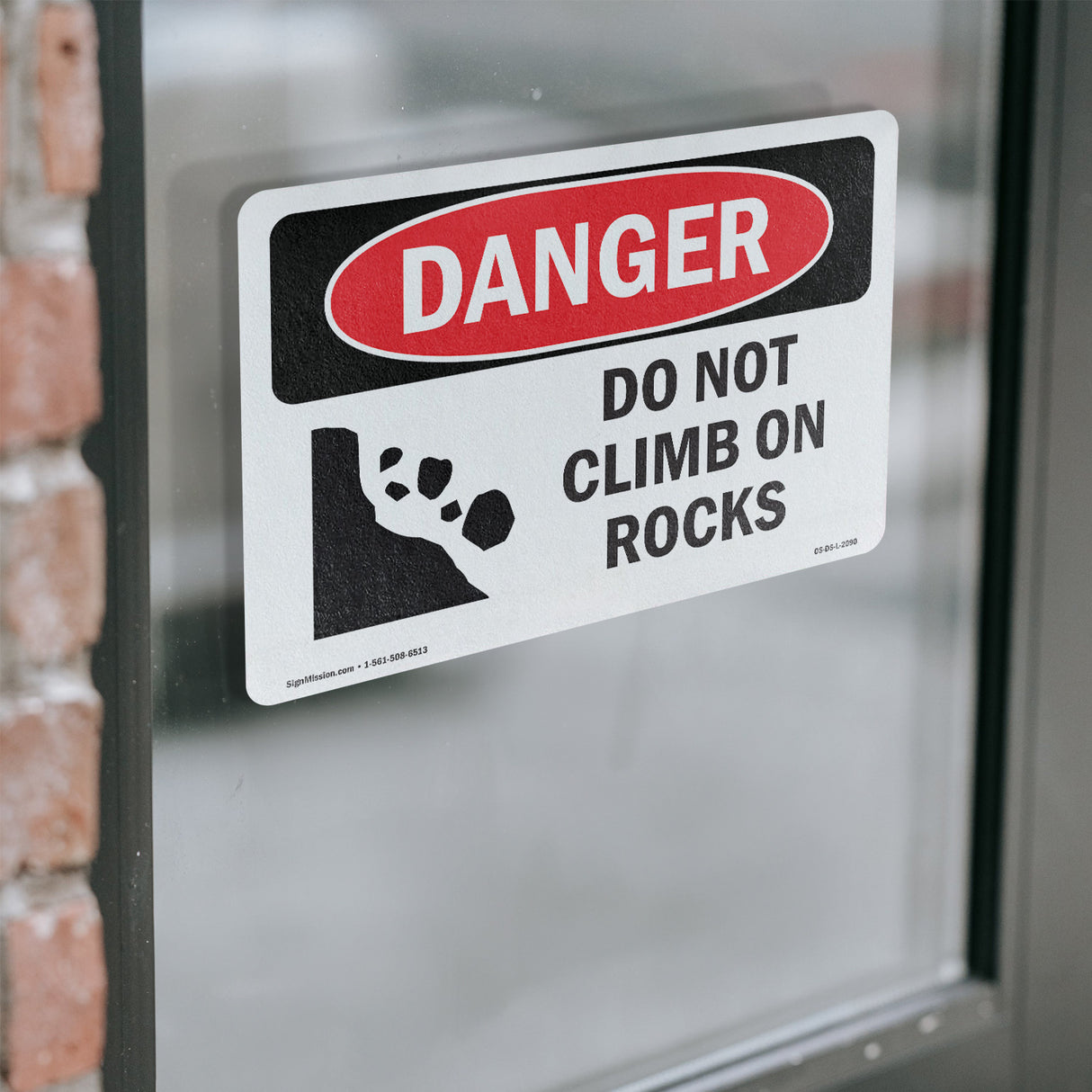 Do Not Climb On Rocks