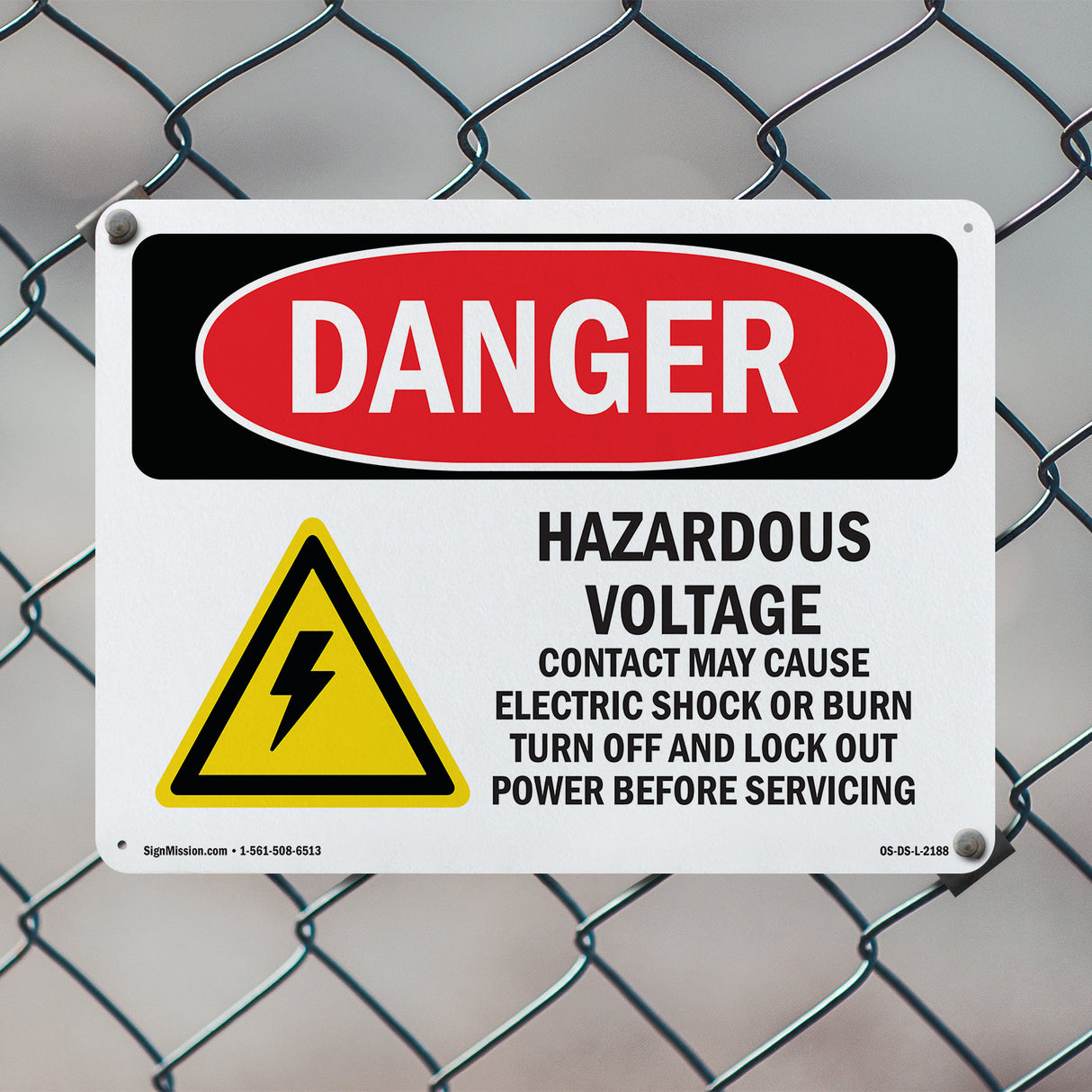 Hazardous Voltage Contact May