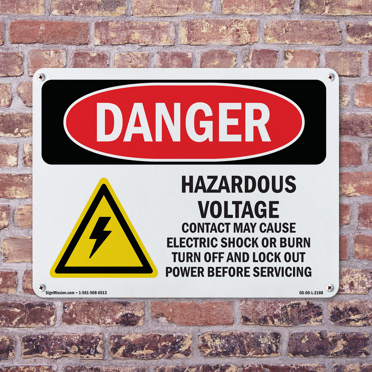 Hazardous Voltage Contact May