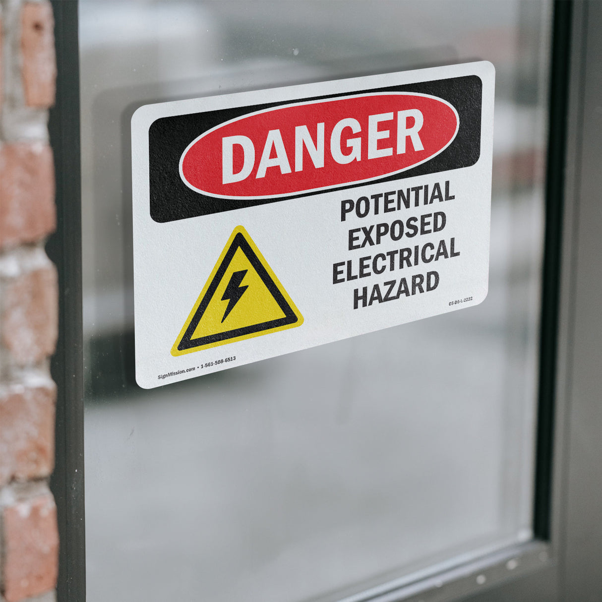 Potential Exposed Electrical Hazard