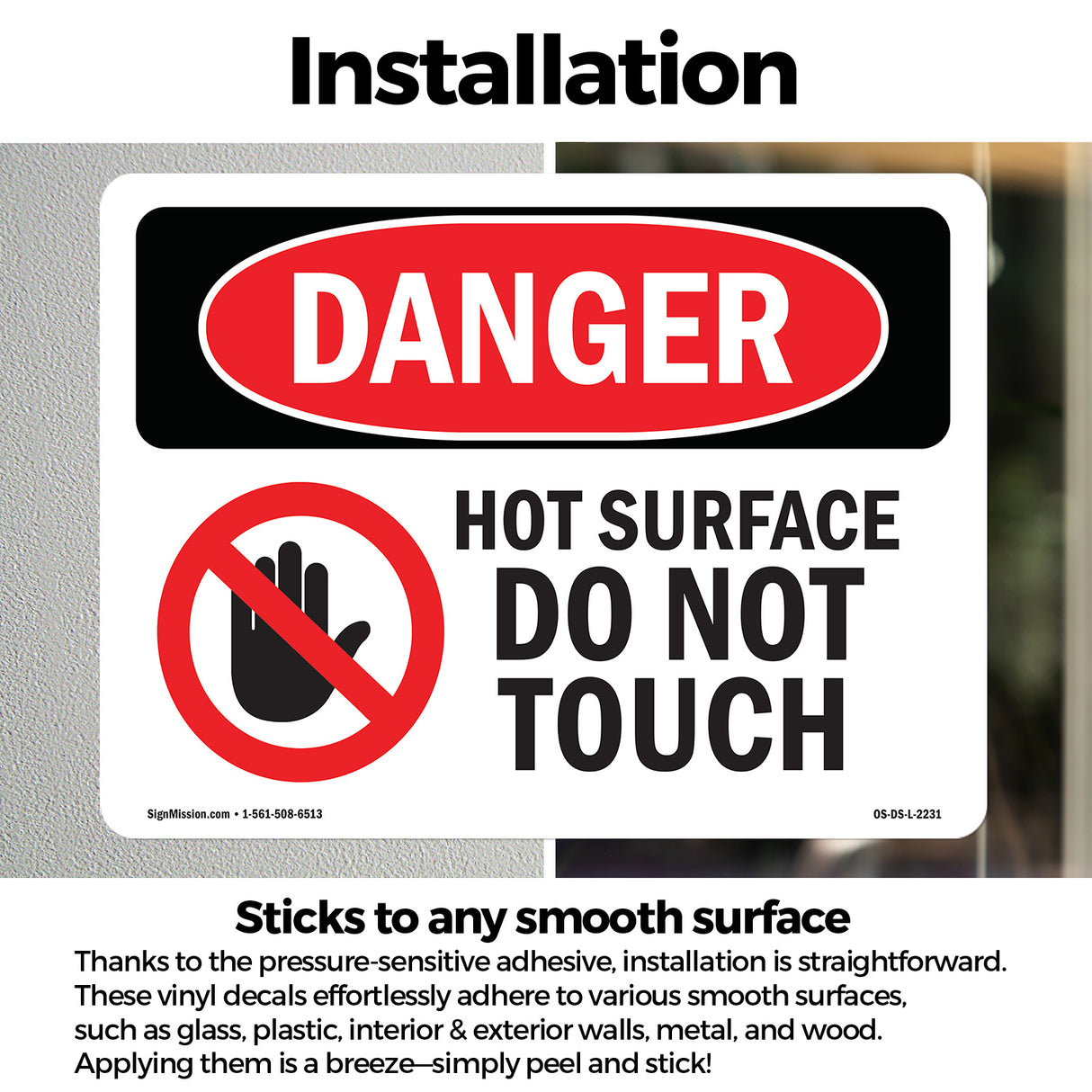 Hot Surface Do Not Touch
