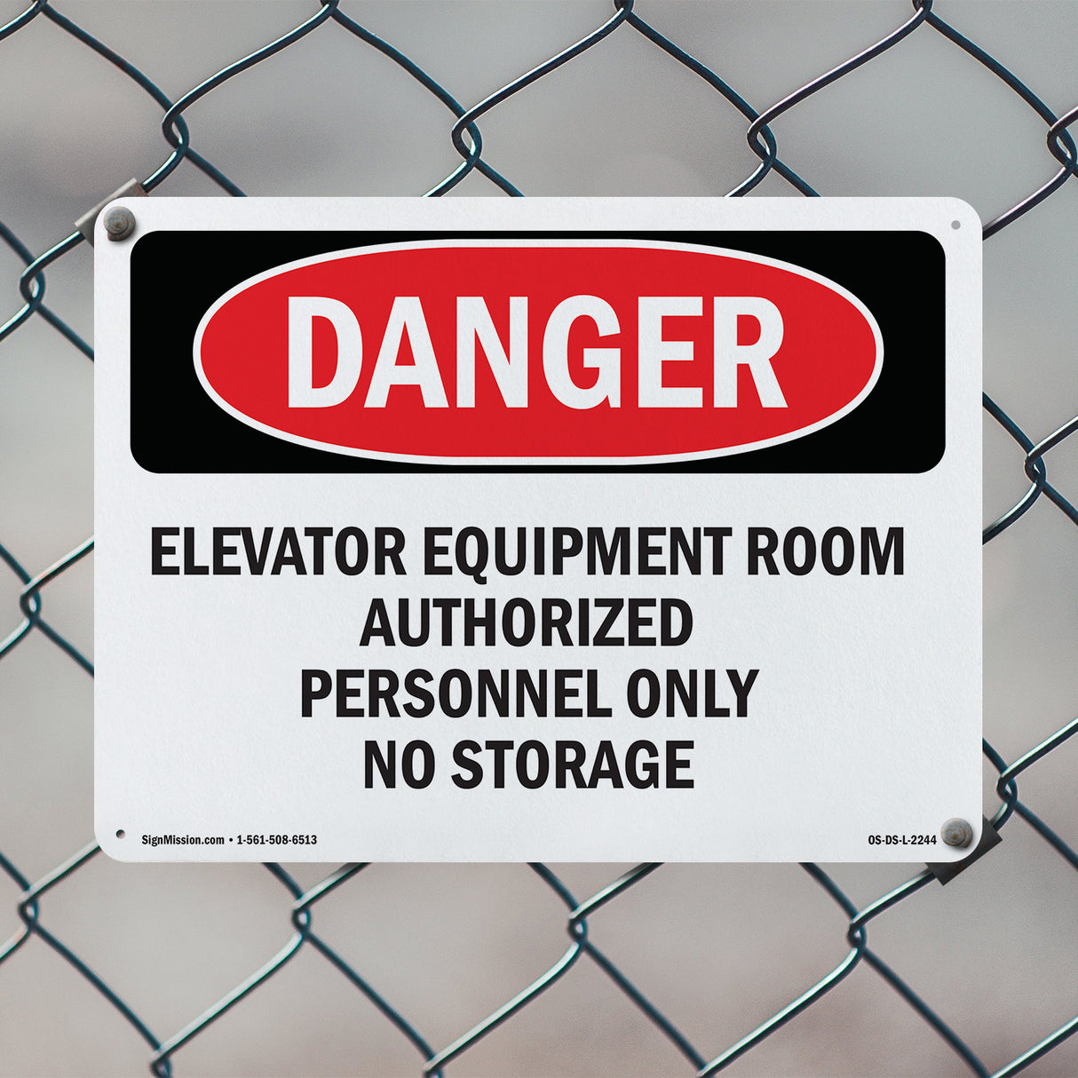 Elevator Equipment Room Authorized Personnel