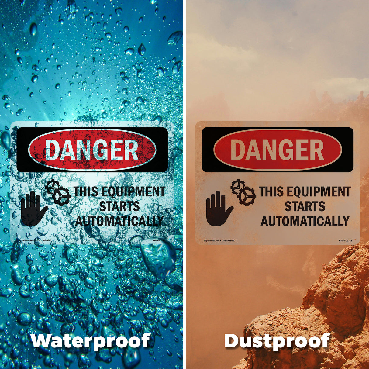 This Equipment Starts Automatically