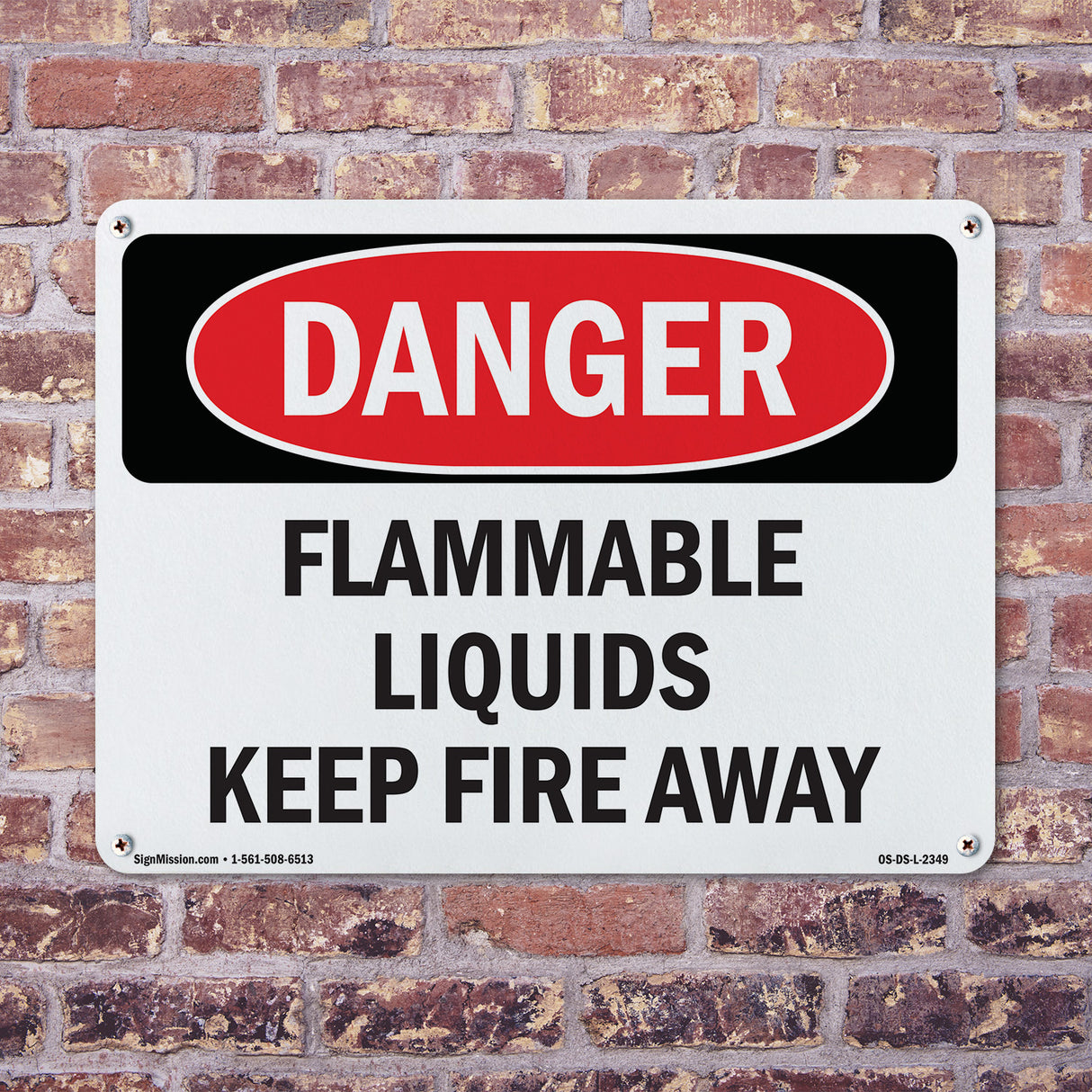 Flammable Liquids Keep Fire Away