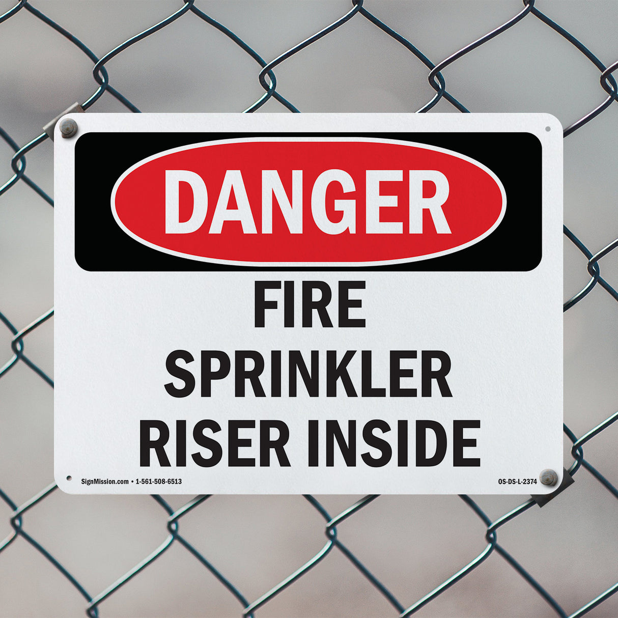 Fire Sprinkler Riser Inside