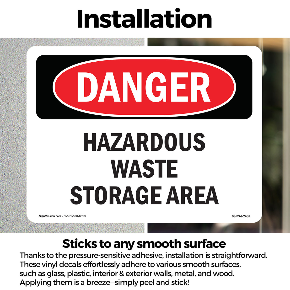Hazardous Waste Storage Area