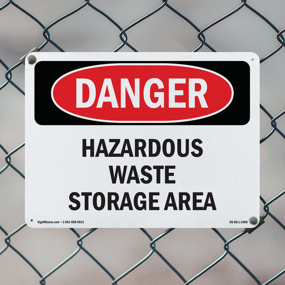 Hazardous Waste Storage Area
