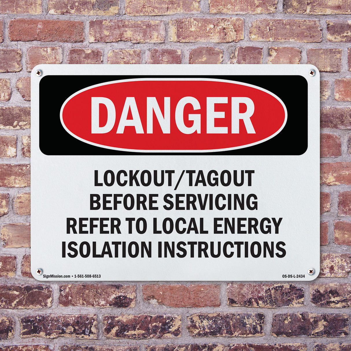 Lockout Tagout Before Servicing Refer To
