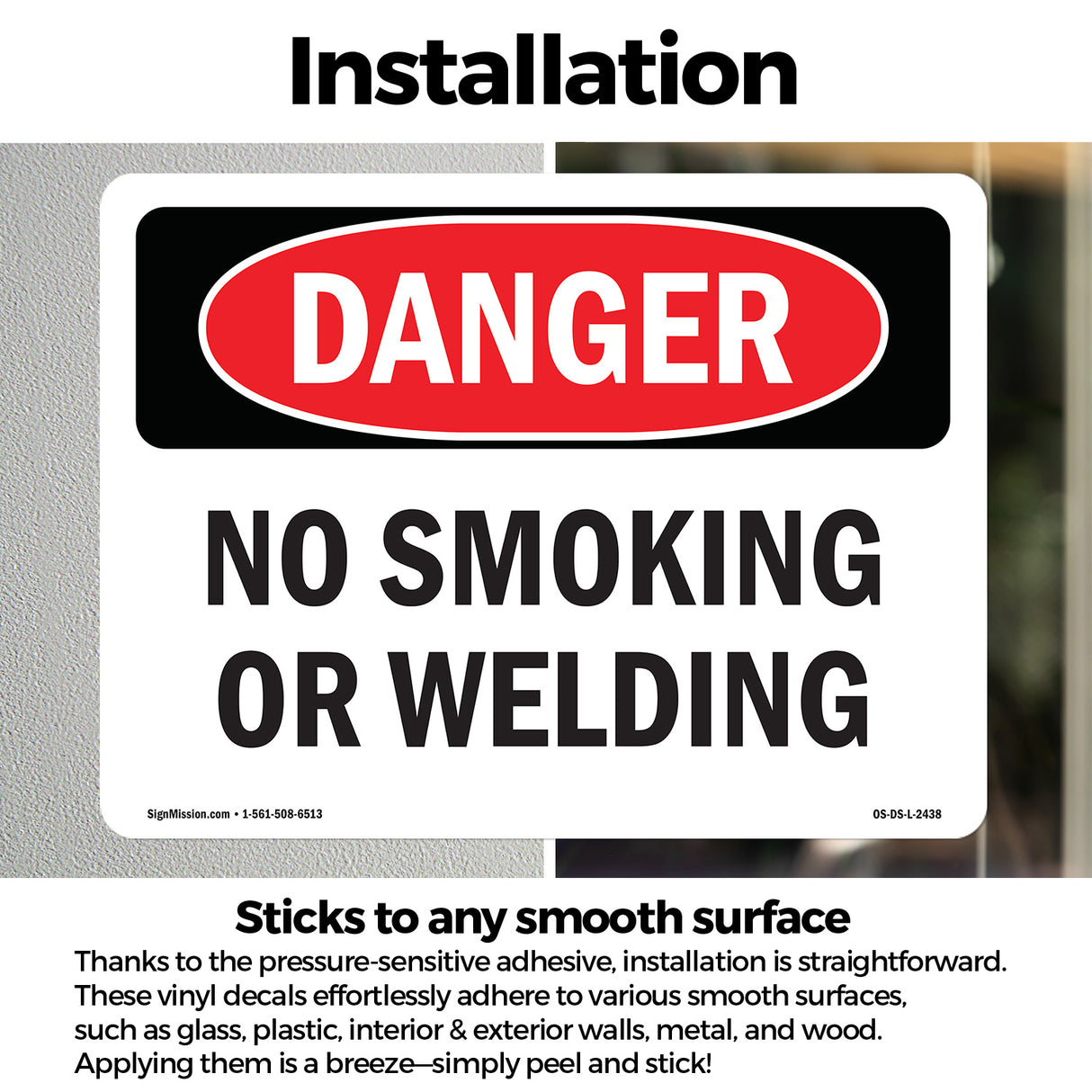 No Smoking Or Welding