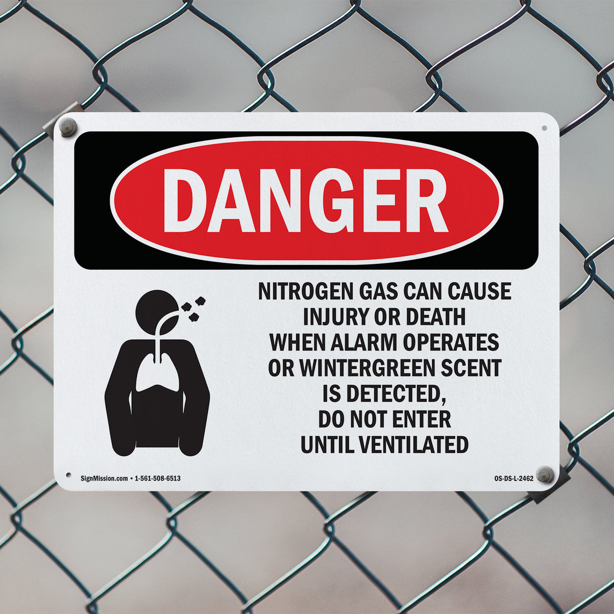 Nitrogen Gas Can Cause Injury
