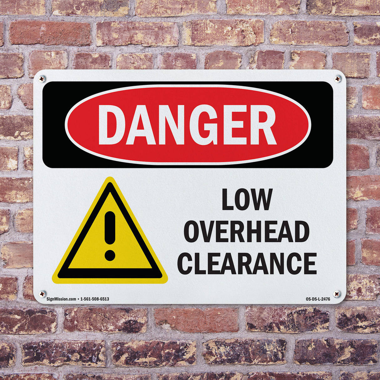 Low Overhead Clearance