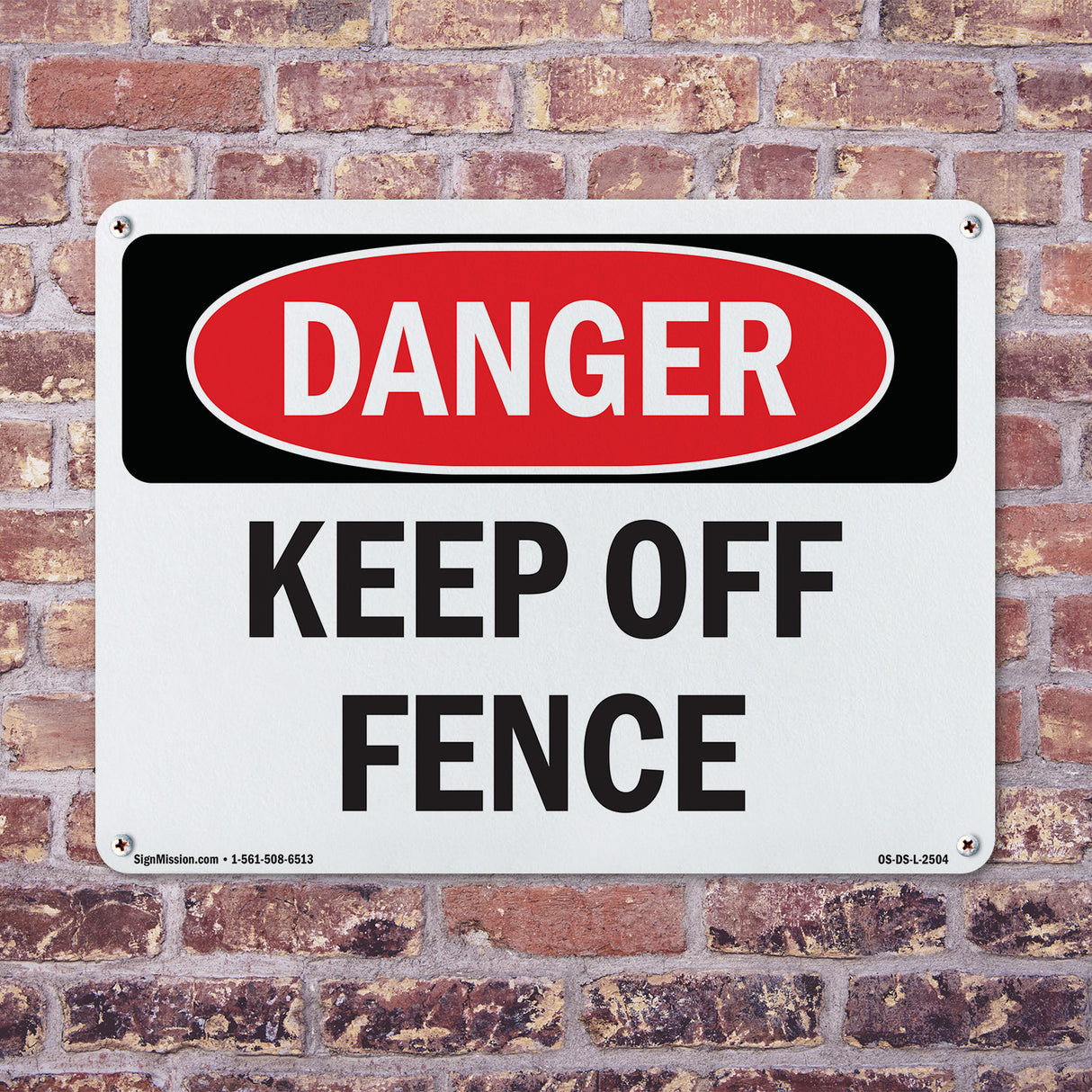 Keep Off Fence