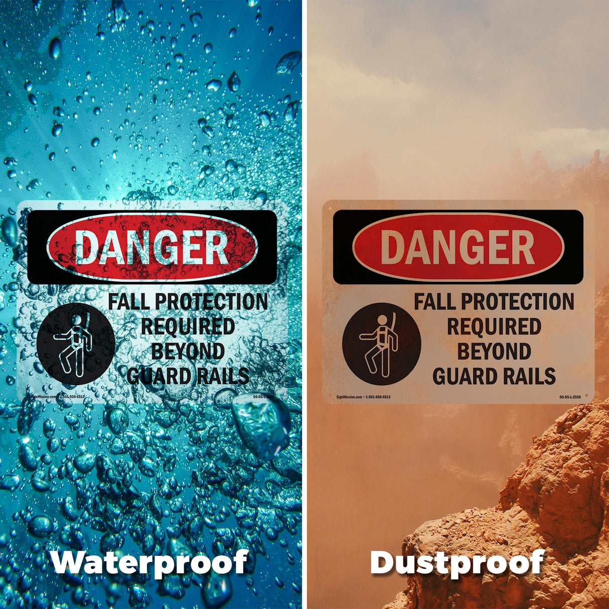 Fall Protection Required Beyond