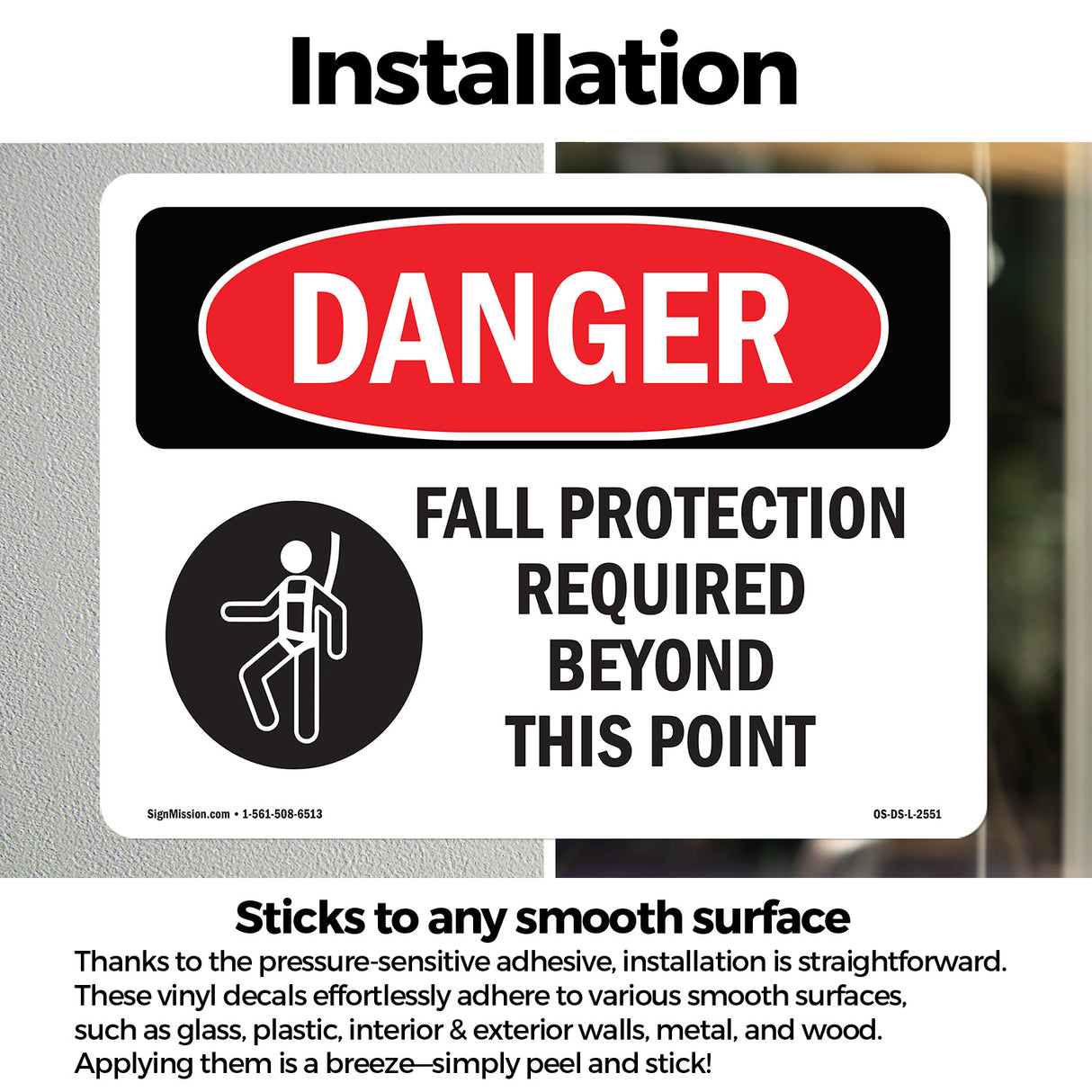 Fall Protection Required Beyond