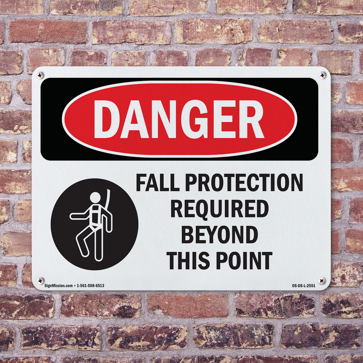 Fall Protection Required Beyond