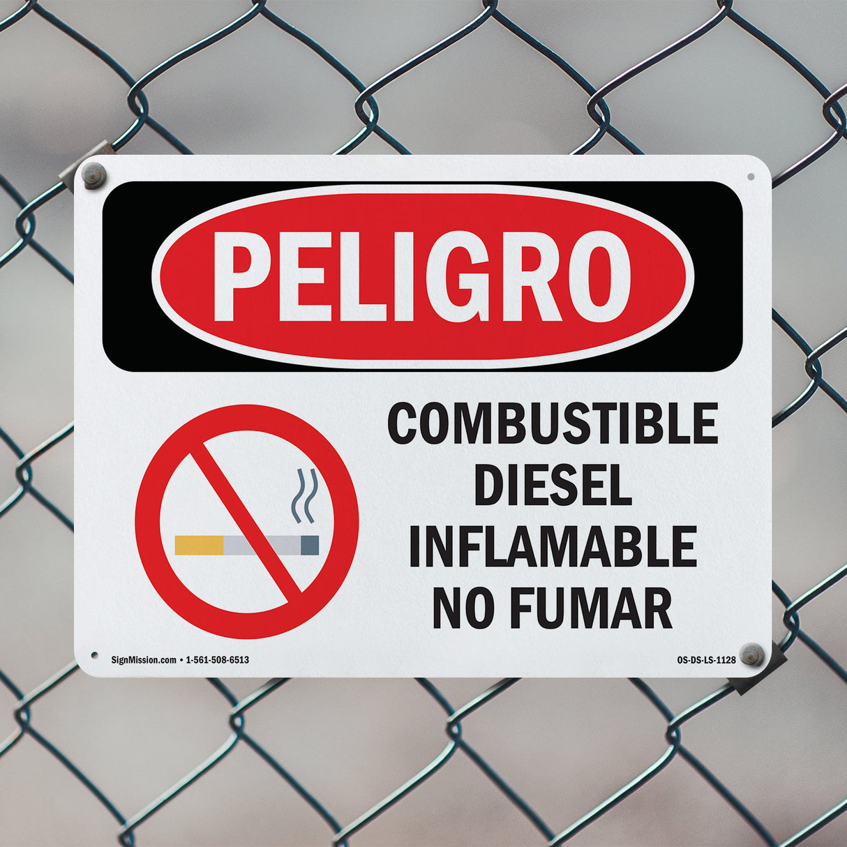 Diesel Fuel Flammable No Smoking