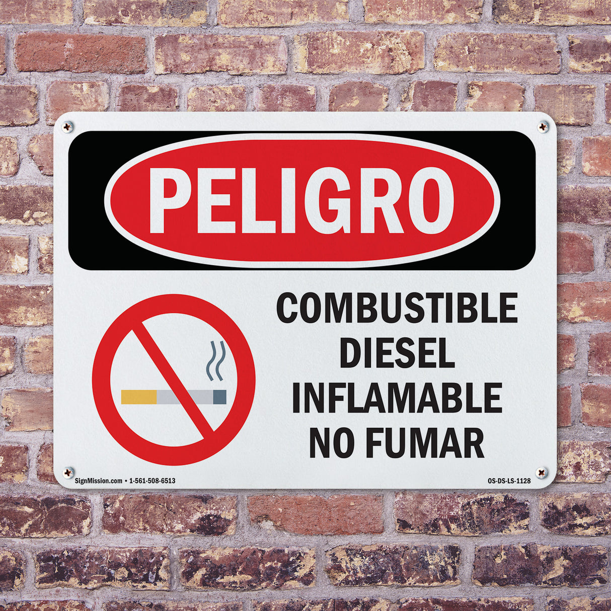 Diesel Fuel Flammable No Smoking