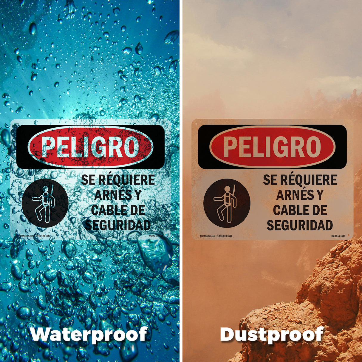 Safety Harness And Lifeline Required