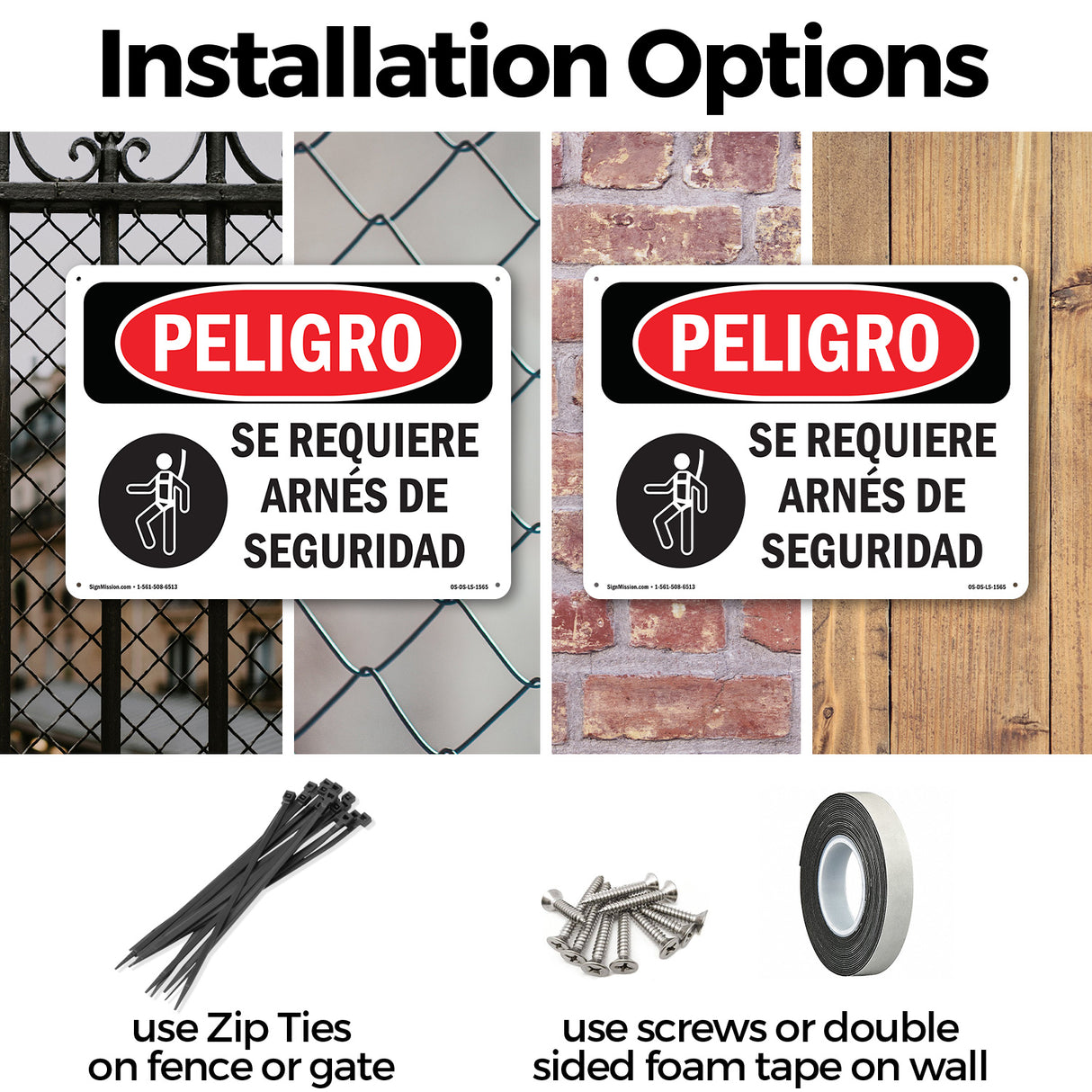 Safety Harness Required