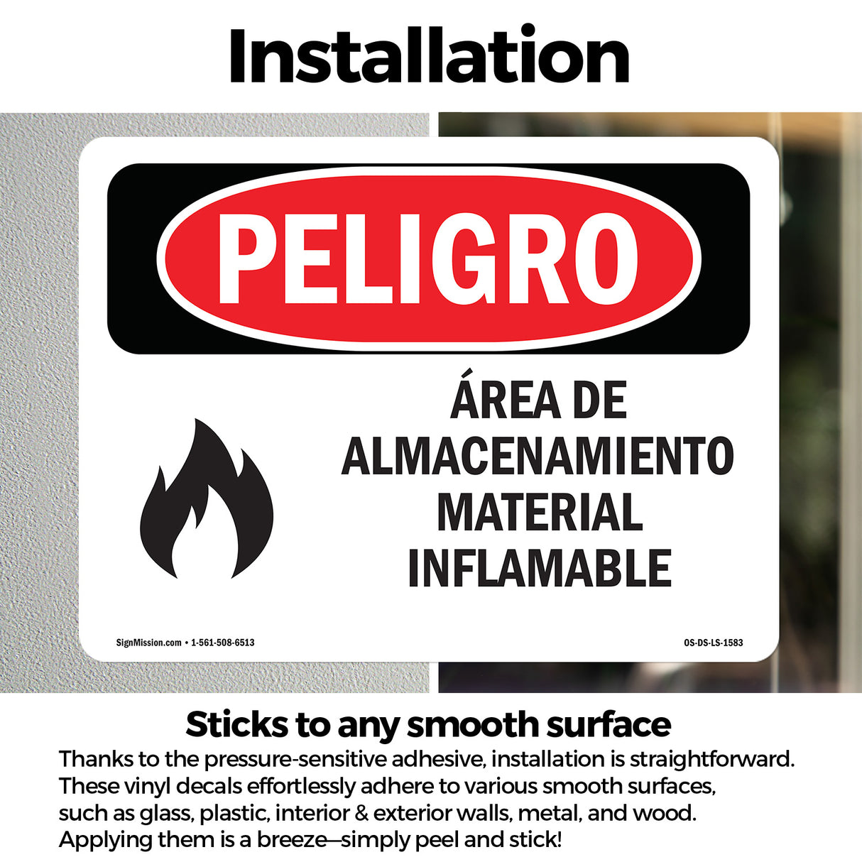 Storage Area Flammable Material