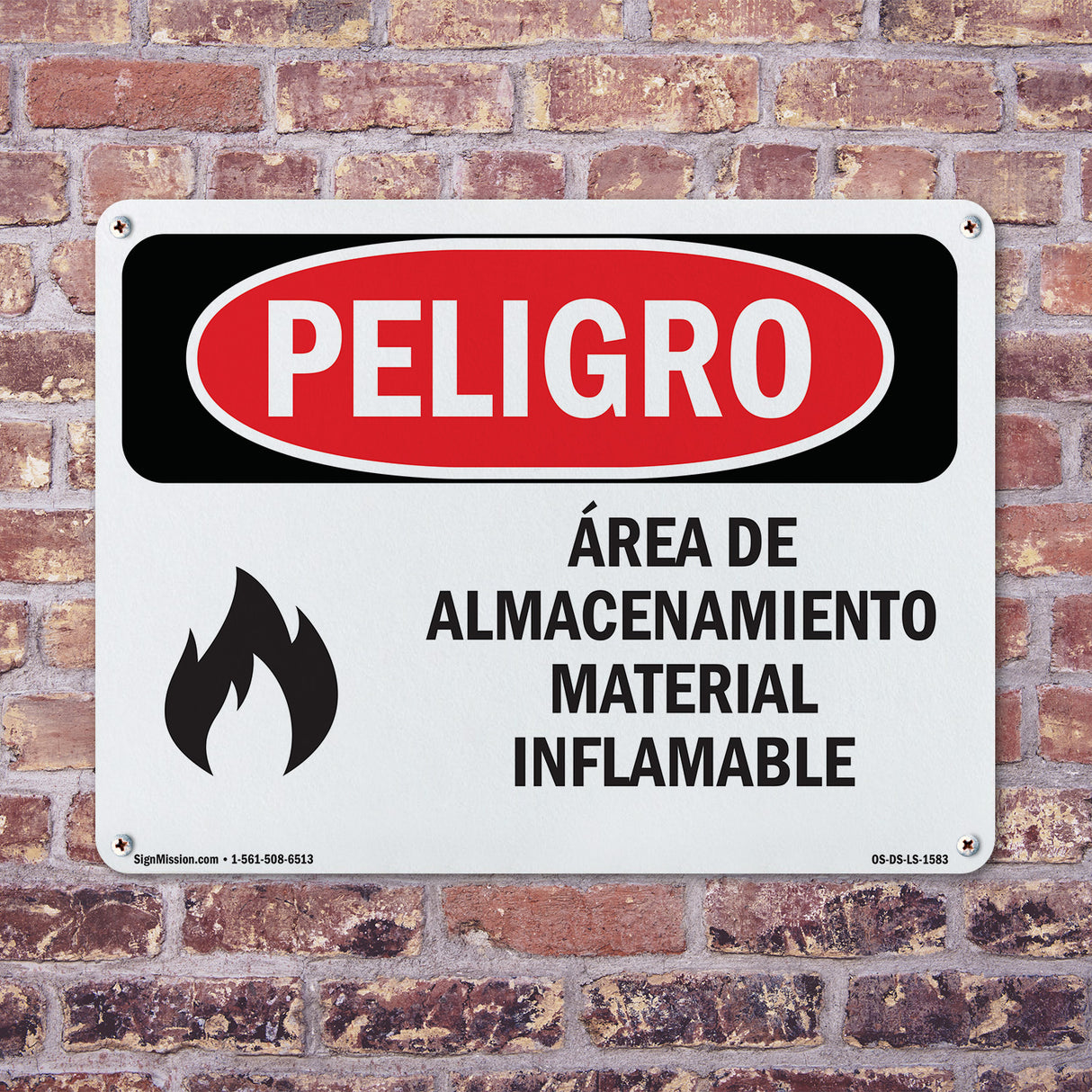 Storage Area Flammable Material