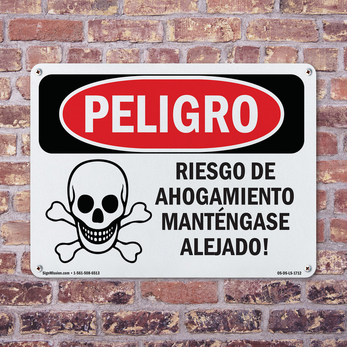 Drowning Danger Keep Out!