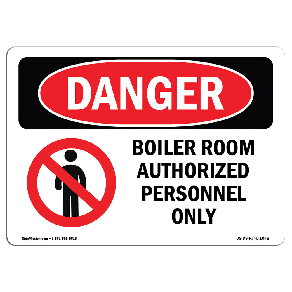 Boiler Room Authorized Personnel Only
