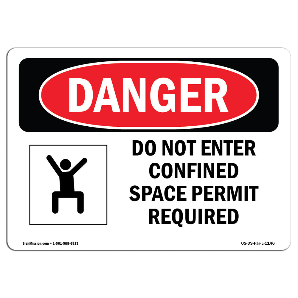 Do Not Enter Confined Space Permit Required