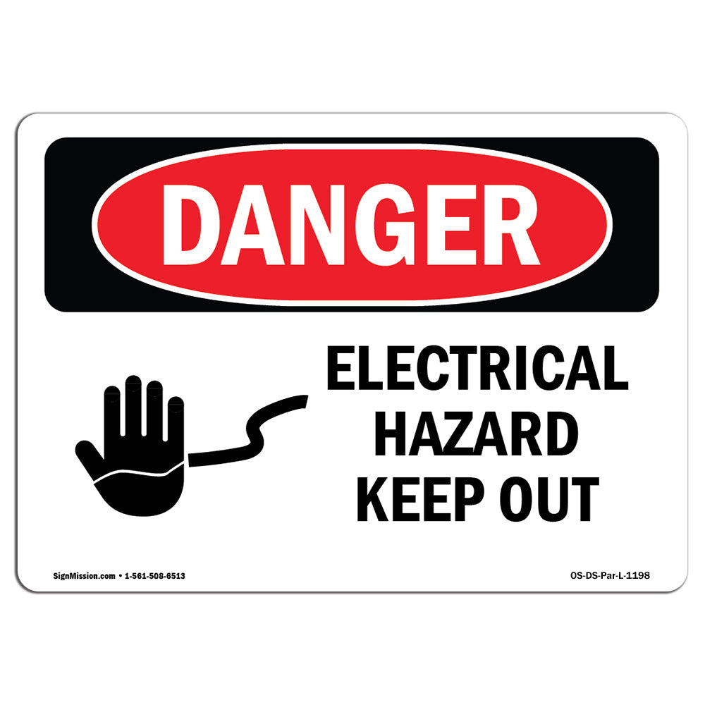 Electrical Hazard Keep Out
