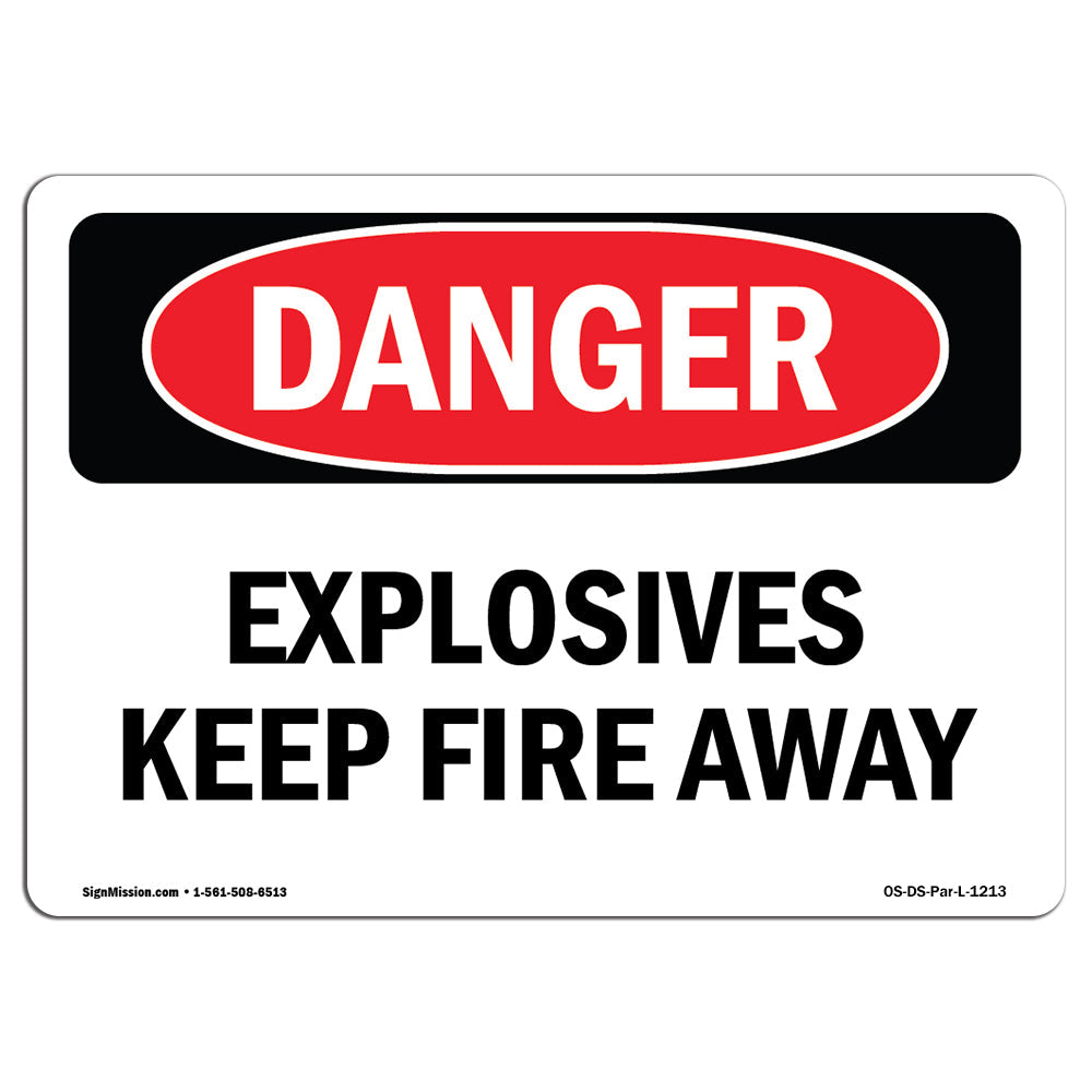 Explosives Keep Fire Away